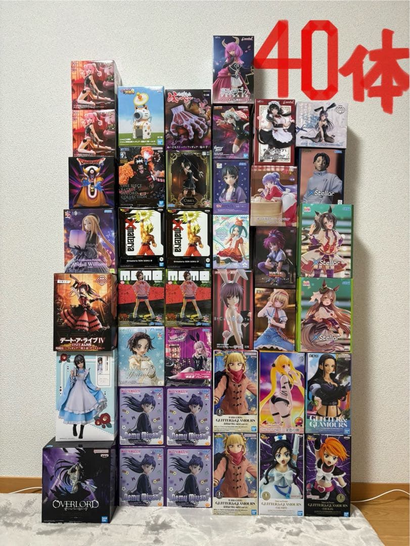 美少女フィギュア まとめ売り ヒロアカ 呪術廻戦 ワンピース など 計40