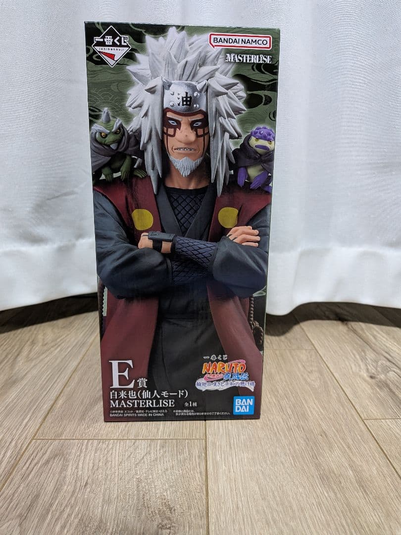 NARUTO一番くじ　輪廻の嘆きと平和の懸け橋　E賞自来也フィギュア