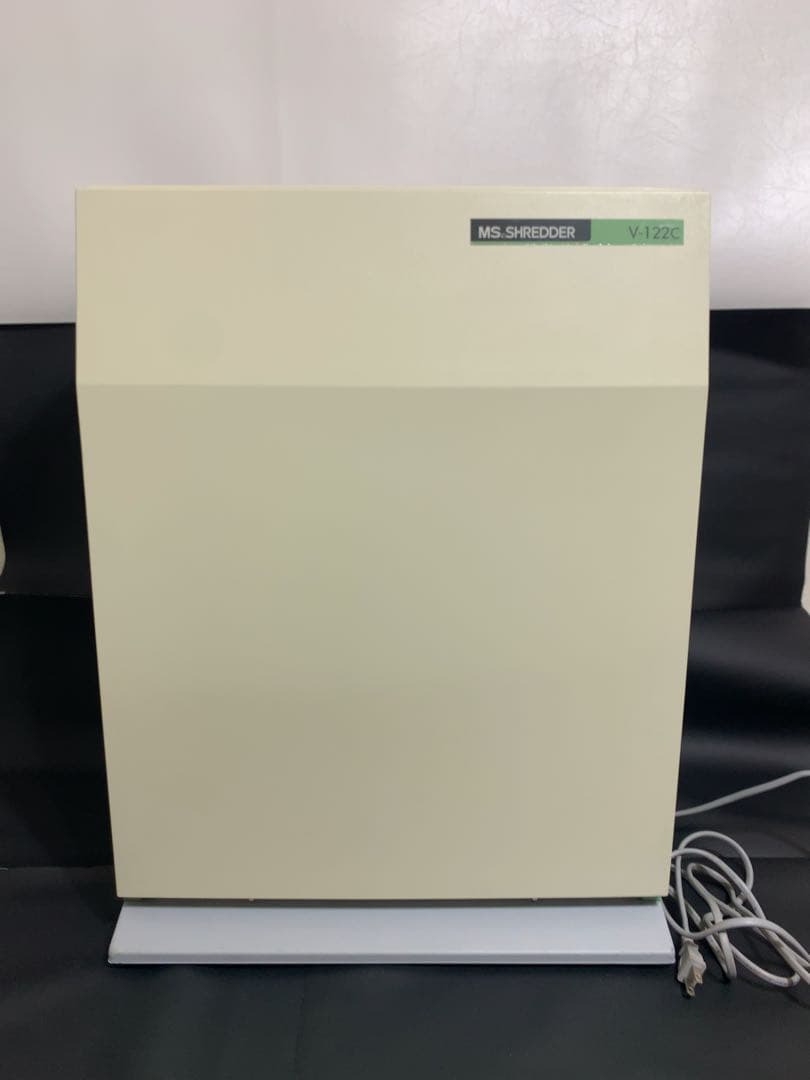 明光商会 V-122C ワンカットクロス MSシュレッダー A4サイズ 業務用の