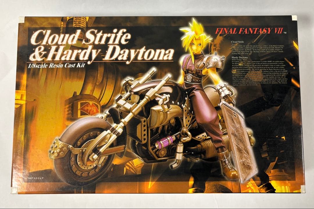 コトブキヤ FF7 クラウド＆ハーディデイトナ 1/8 ガレージキット 未使用