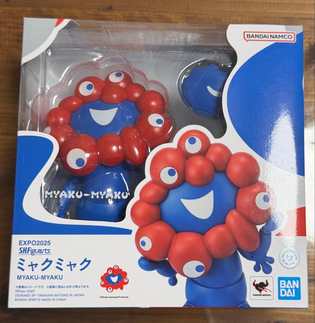 ［新品未開封］EXPO2025の公式　ミャクミャク　S.H.Figuarts
