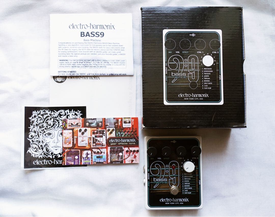 ギター Electro-Harmonix BASS 9 Bass Machine