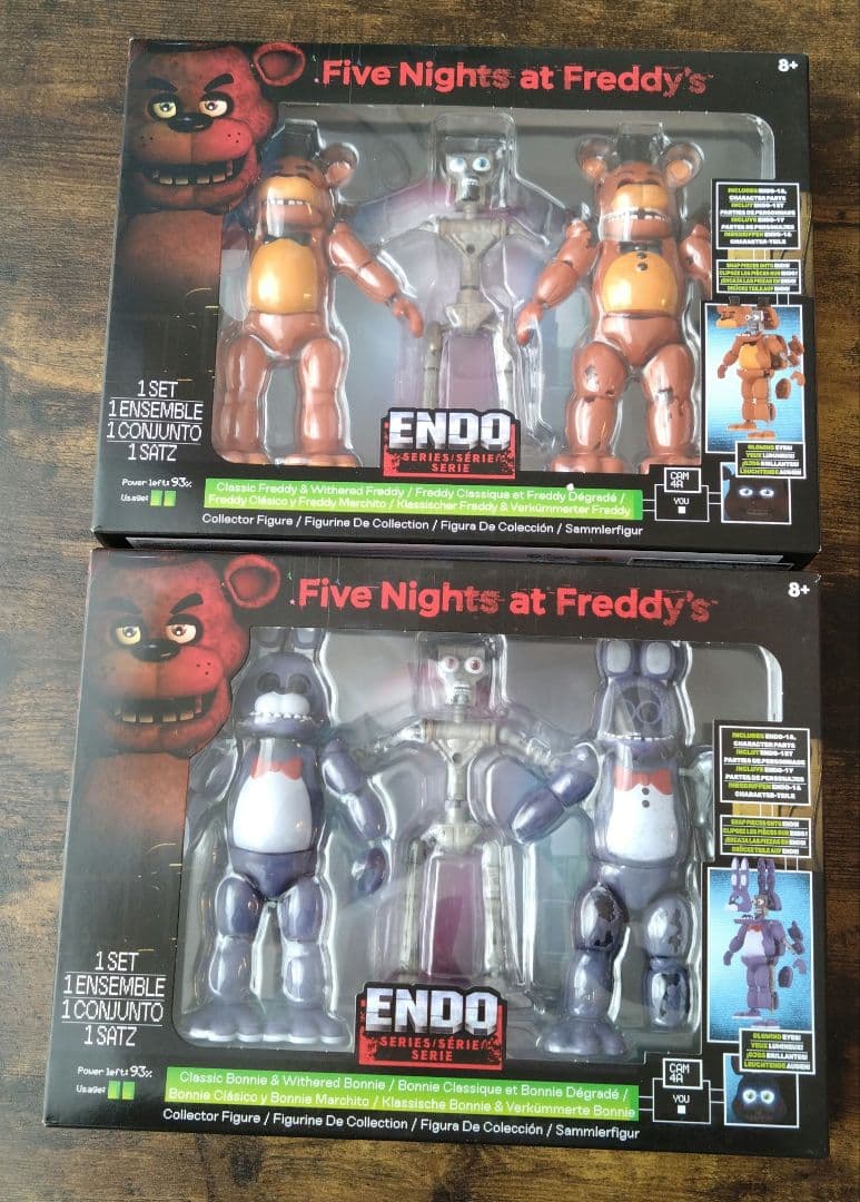 映画 ファイブナイトアットフレディーズ フィギュア フレディー ＆ ボニー ボニー - FNAF - フルカラー可動アクションフィギュア、ファイブナイツ