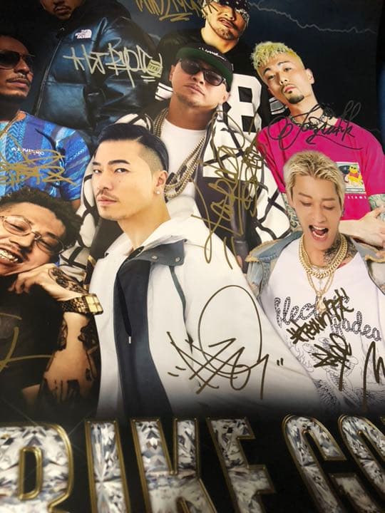 STRIKEGOLD 本人直筆サイン入りポスター