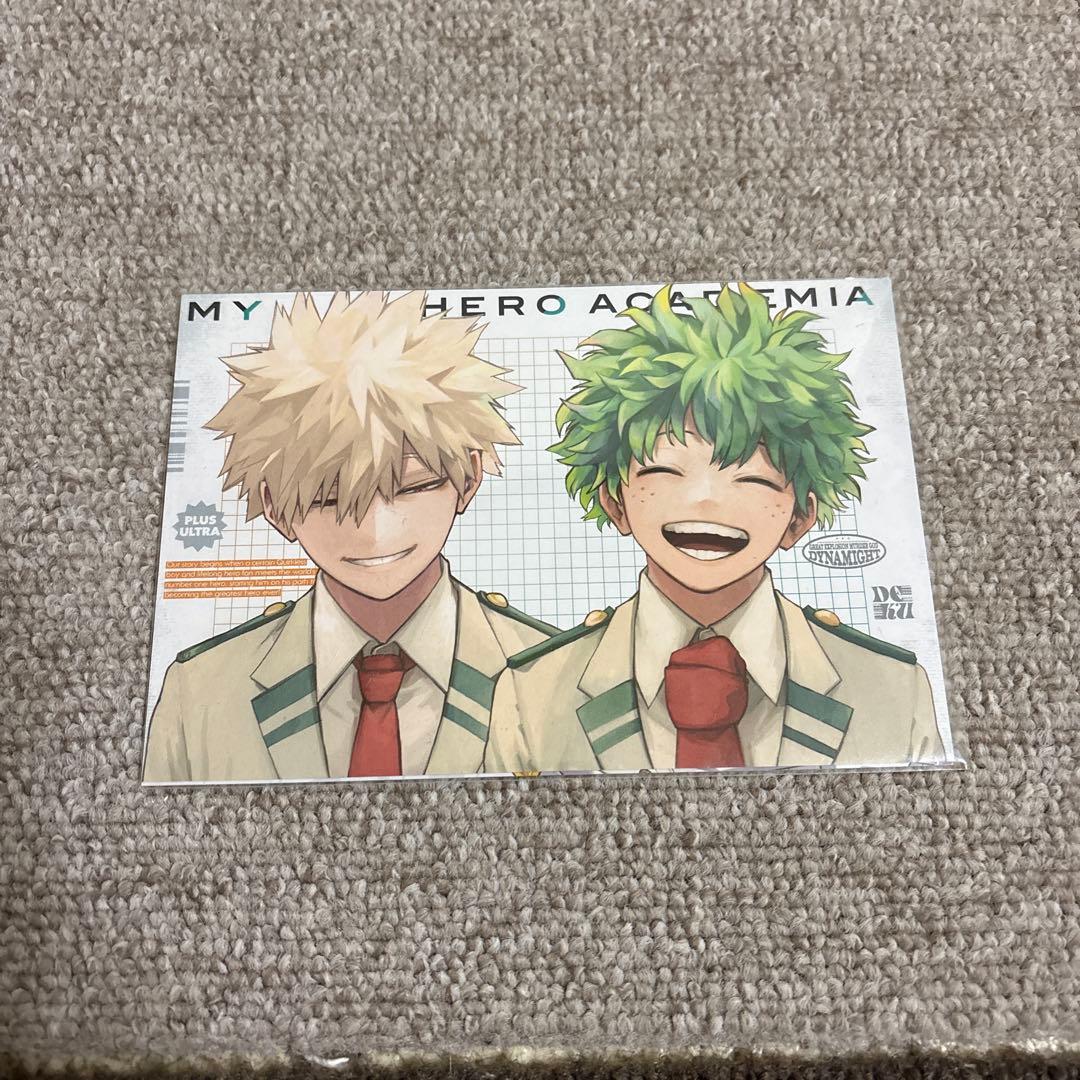 ヒロアカ】ポストカード 爆豪勝己 緑谷出久 未使用品 - メルカリ