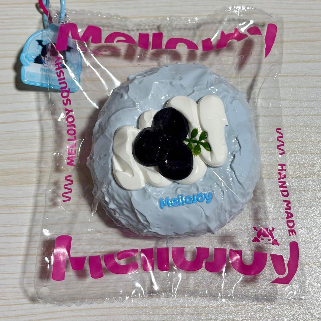 Mellojoy メロジョイ スクイーズ クリームまみれ大福 ブルーベリー