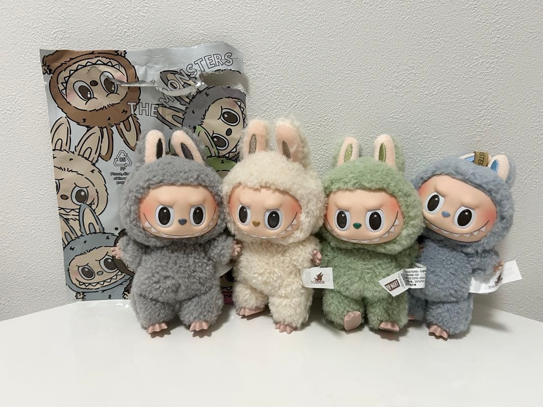 【正規品】 4体まとめ売り　ラブブ　EXCITING MACARON