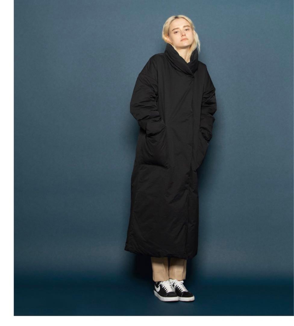 値下げ☆searoomlynn stand collar ロングダウンコート - ジャケット