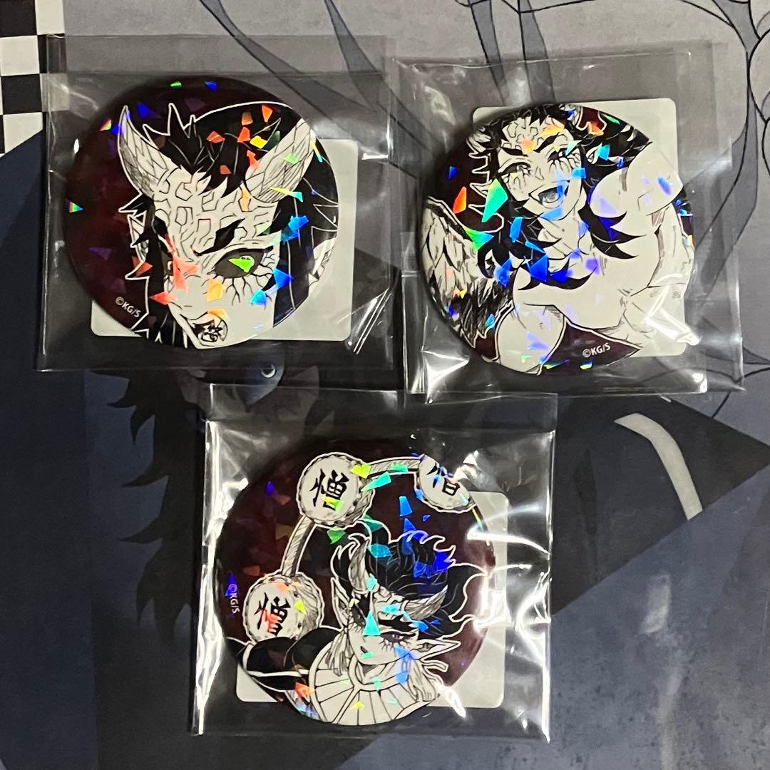 鬼滅の刃 オールスター缶バッジ 鬼 積怒、空喜、憎珀天 - メルカリ