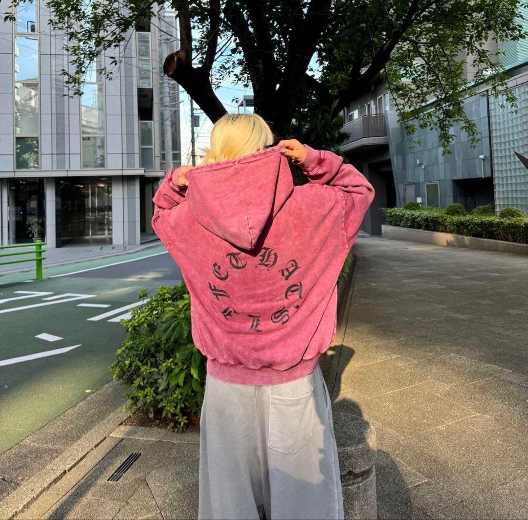 That's life ジップパーカー ザッツライフ レッド 赤 L - メルカリ