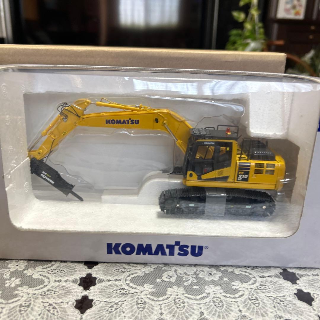 KOMATSU PC210LC-10 ミニカー ハイドロリックブレーカー付き
