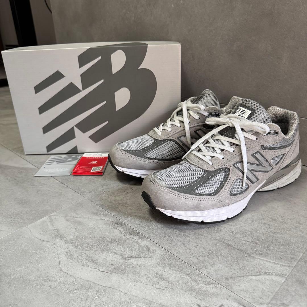 【美品】New Balance U990GR4 27.0 ニューバランスv4