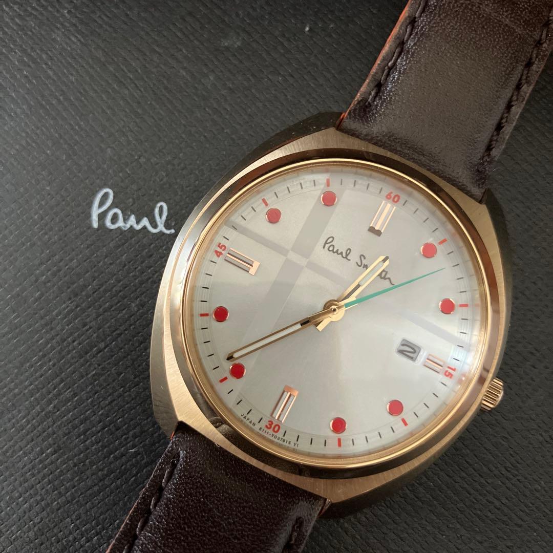 ポールスミス　ソーラー腕時計