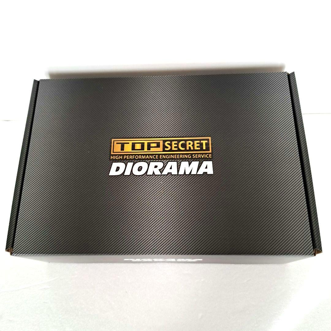 東京オートサロン2026限定 TOP SECRET 1/64 ジオラマガレージ - メルカリ