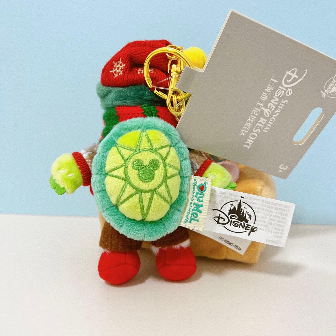 6942☆正規品】オルメル 2023冬ぬいぐるみキーチェーン 上海ディズニー