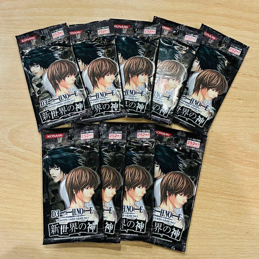 DEATH NOTE トレーディングカードゲーム 新世界の神 9パック