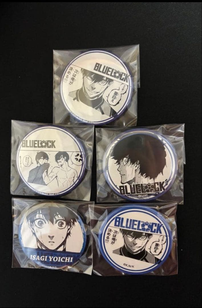 ブルーロック 潔世一 プリンセスカフェ 缶バッジ セット