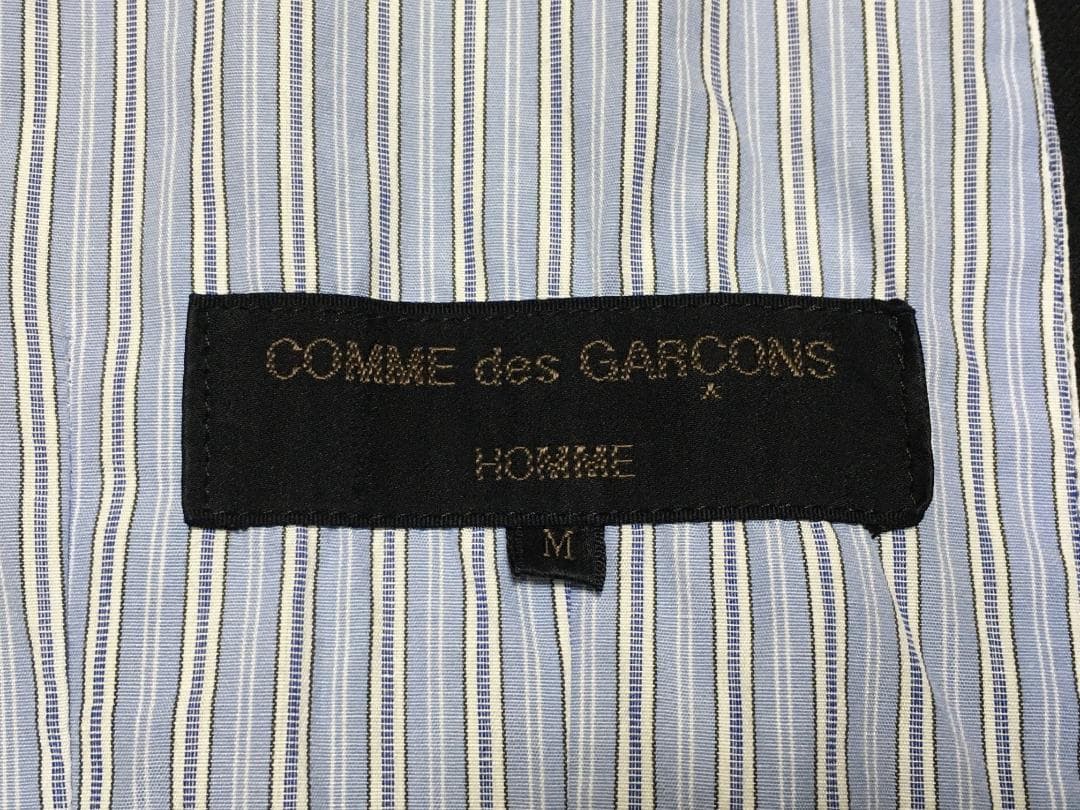 稀少】コムデギャルソンオム／田中オム 金タグ／ベスト ジレ／M／1990