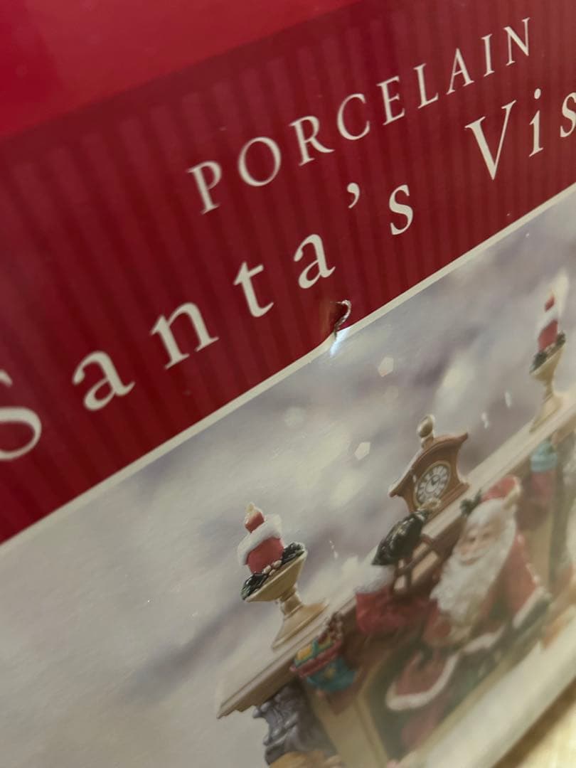 Kirkland Santa's Visit クリスマス磁器製装飾品 - メルカリ