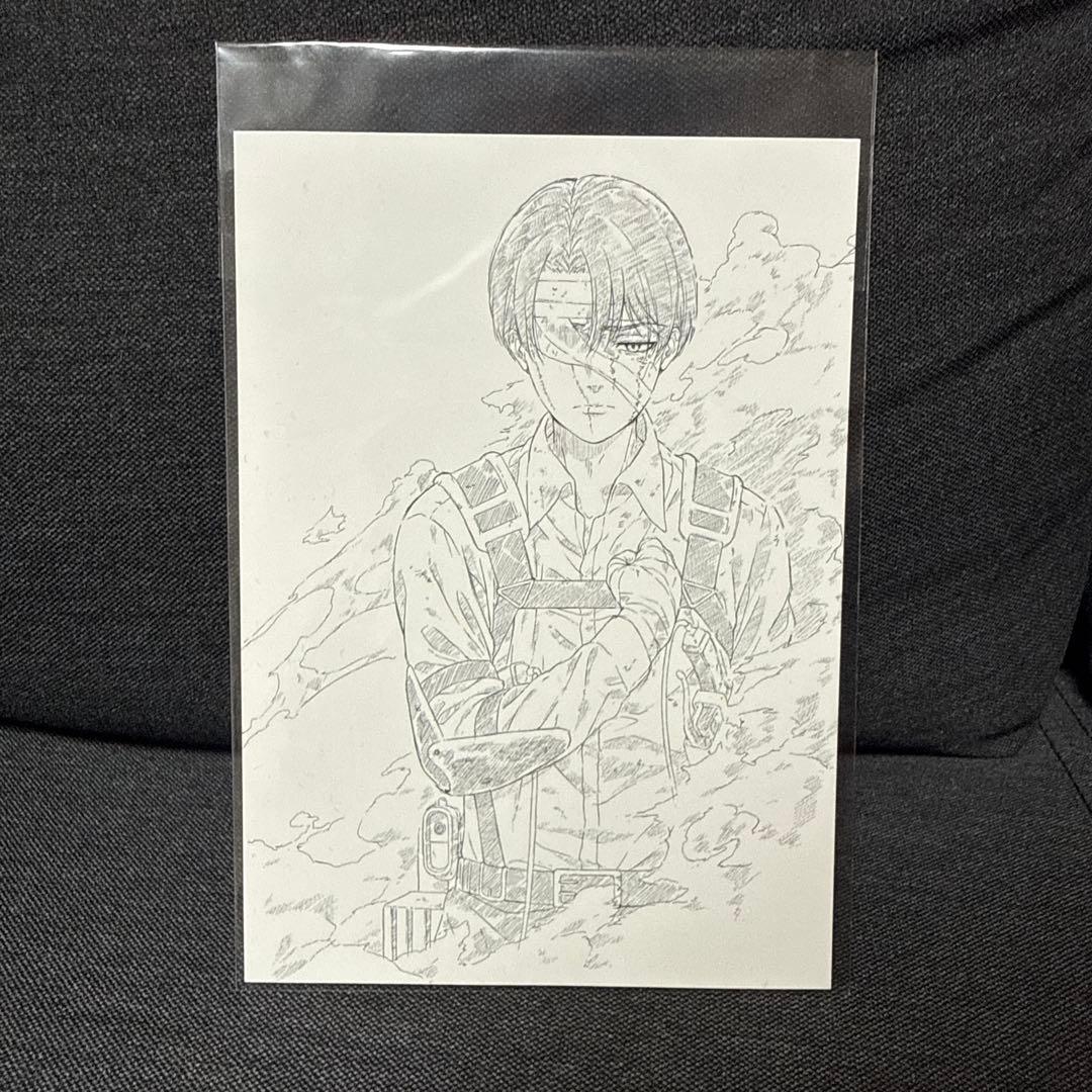 進撃の巨人 リヴァイ ポストカード - メルカリ
