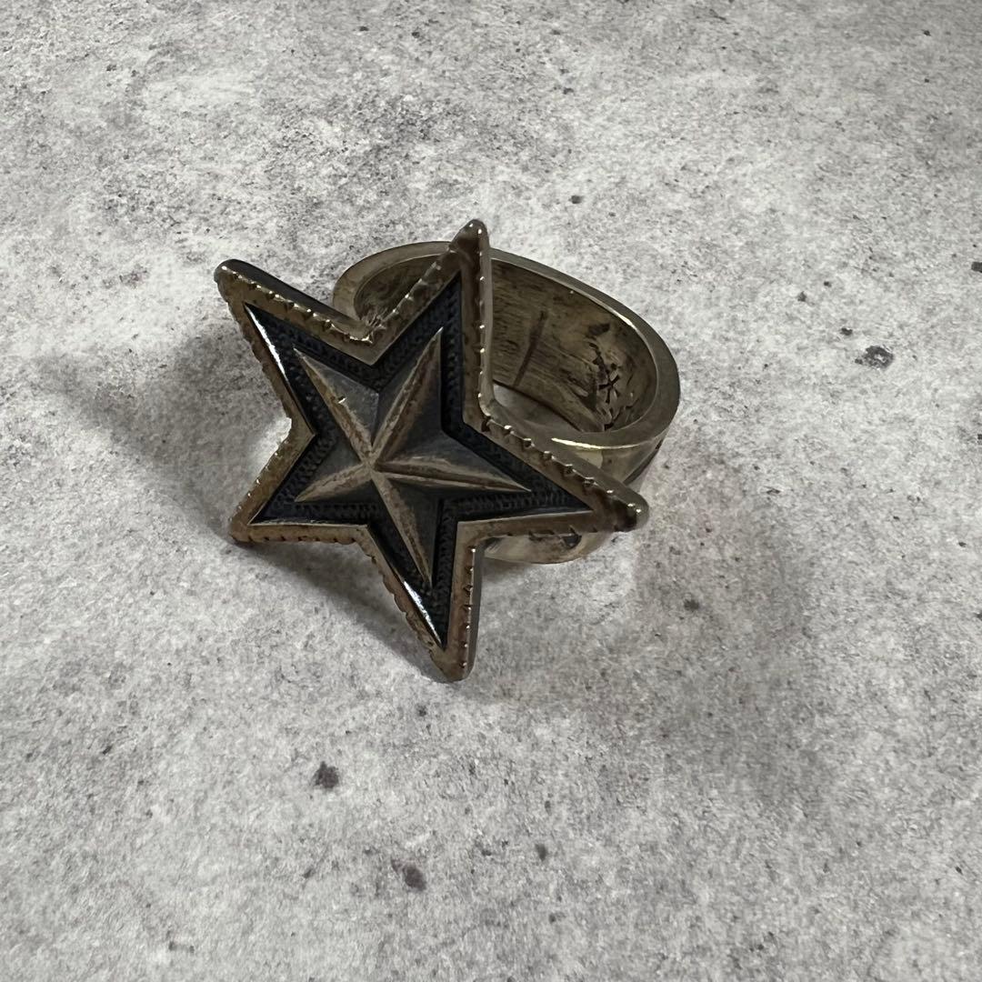 ナバホ M RAMON ベアパウ刻印 スターリング シルバーリング