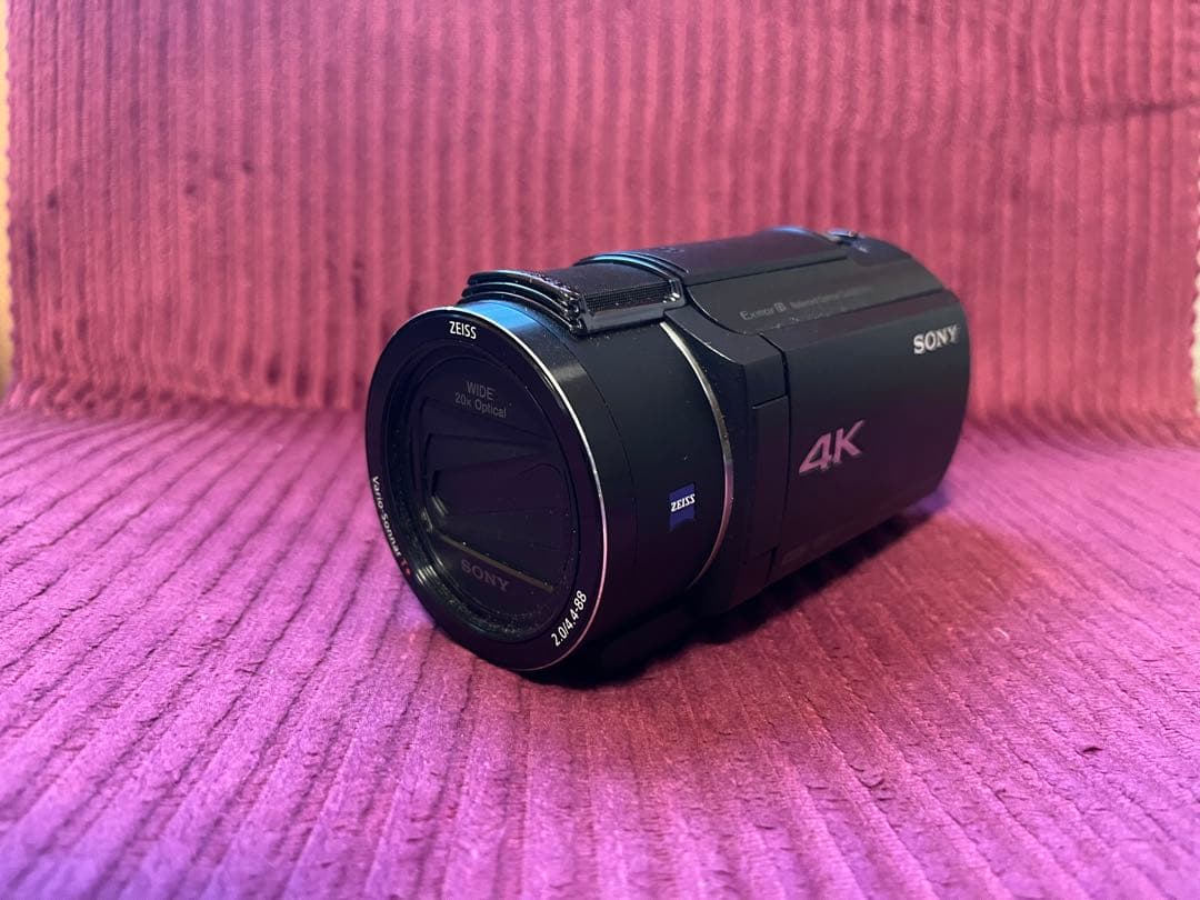 SONY ハンディカム 4K 光学20倍ズーム FDR-AX45（最大30倍）
