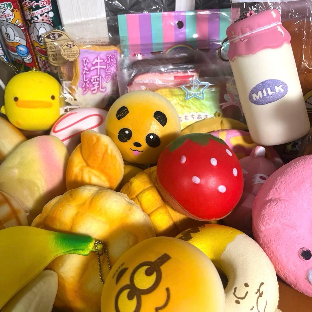 スクイーズ 平成レトロ 女児 まとめ売り セット売り スイーツパン