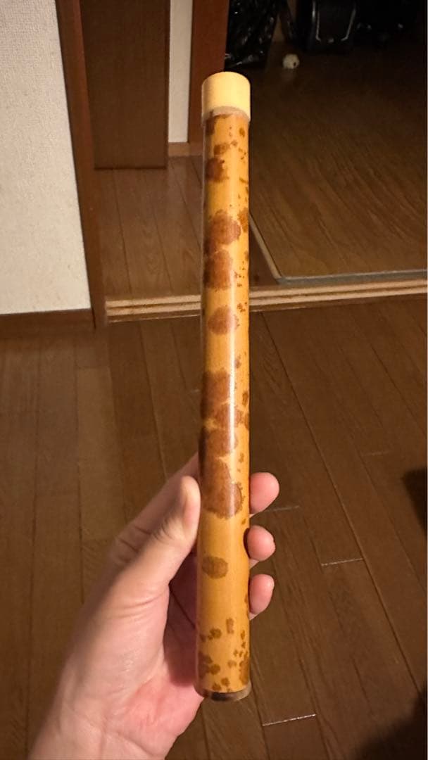 湘妃竹 香筒 Yahoo!オークション - 湘妃竹 紅斑竹 香筒37.7cm99g/23cm52g唐物まとめ