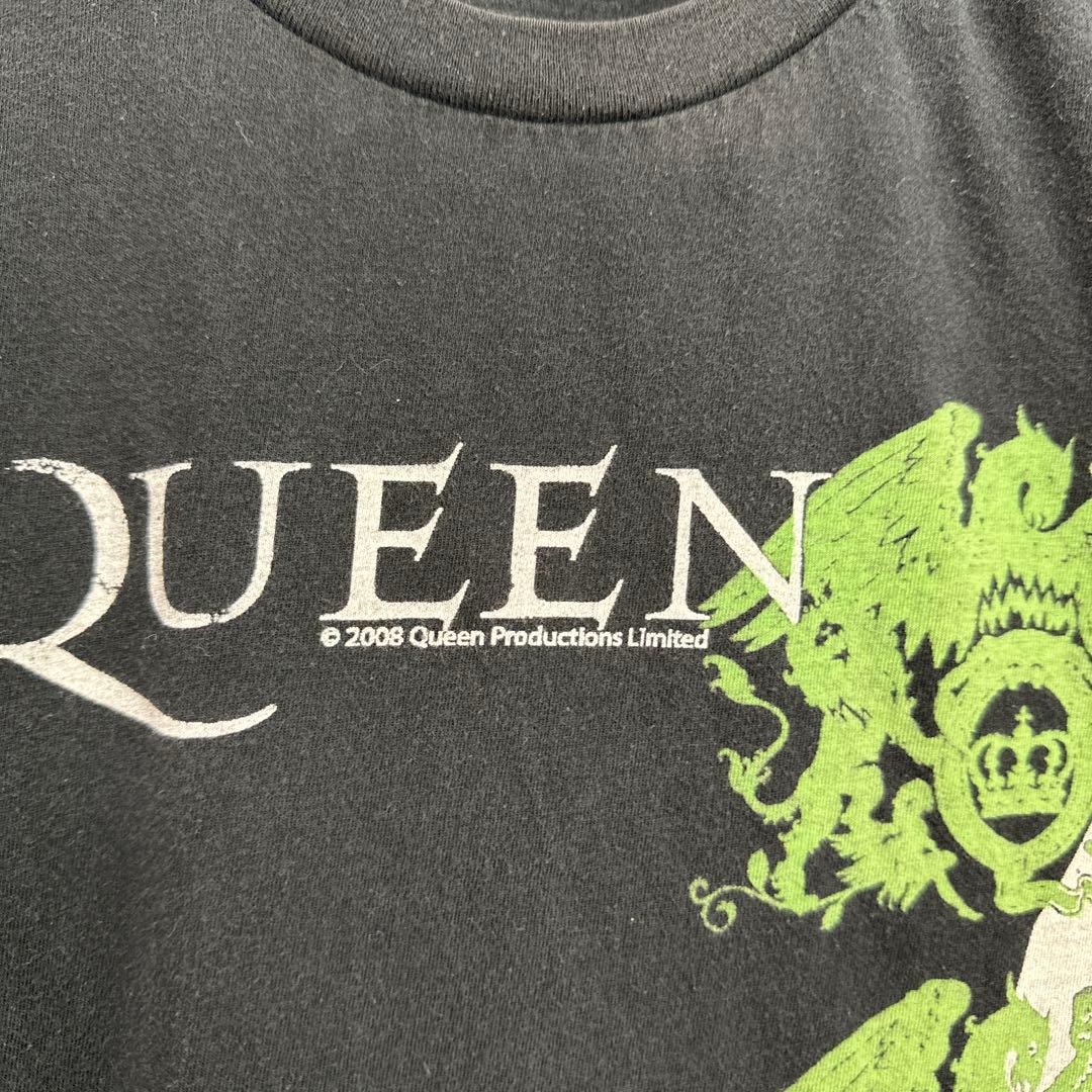 00s QUEEN クイーン Tシャツ ブラック バンドT 黒 ヴィンテージ - メルカリ
