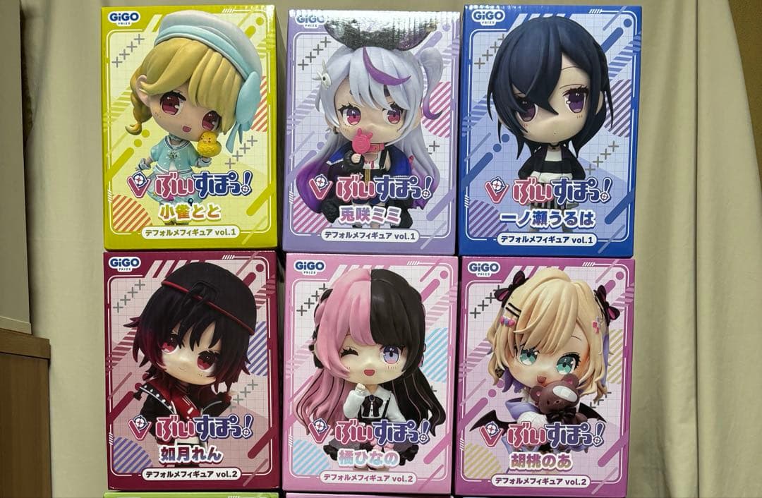 GIGO限定 ぶいすぽ　デフォルメフィギュア①