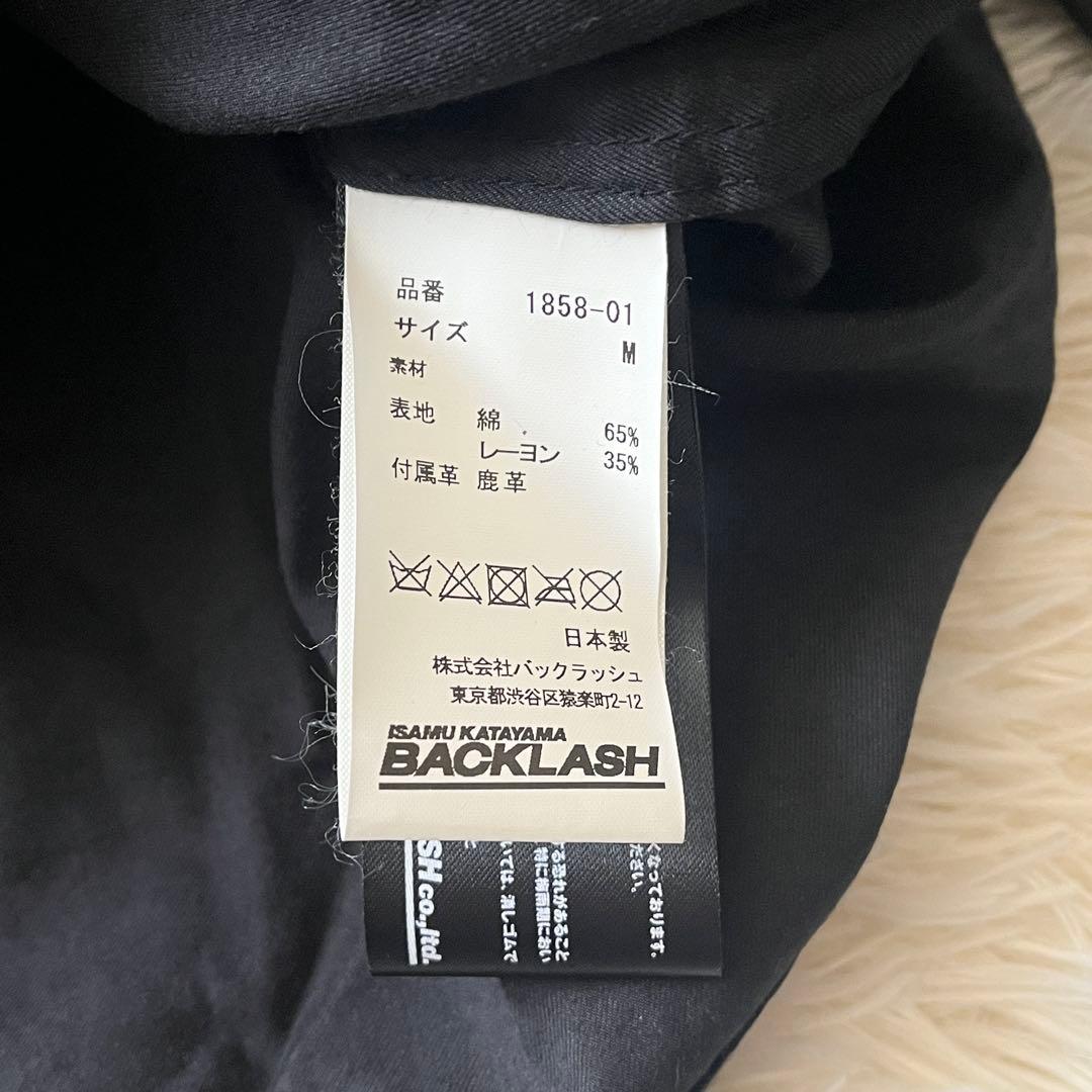 未使用級✨イサムカタヤマバックラッシュ 長袖シャツ ブラック ディア