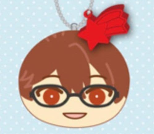 あんスタ おまんじゅうにぎにぎマスコット+2 特典 守沢千秋 メガネver