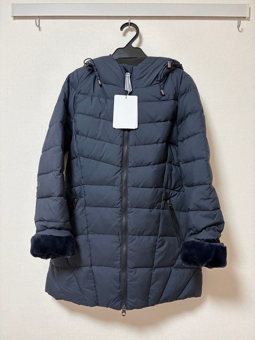 FILA GOLF フード付きダウンジャケット M ネイビー　新品未使用