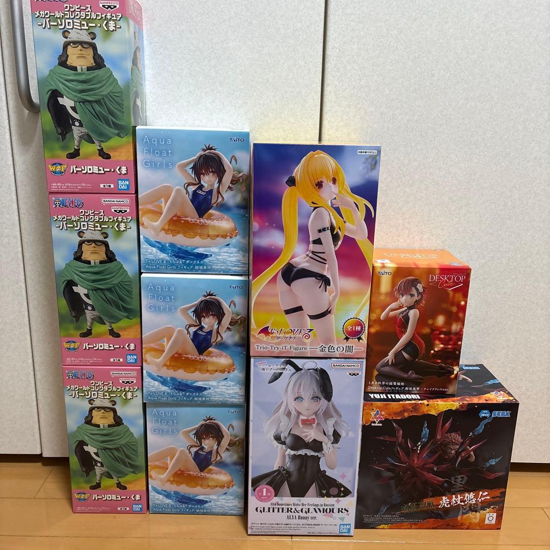 最新プライズまとめ売り　とらぶる　ワンピース　呪術廻戦