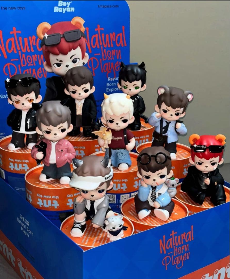 TNT space Boy rayanフィギュア3体セット内袋未開封+サービス品