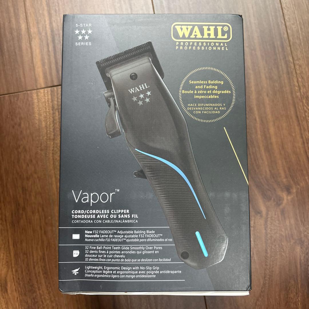 WAHL 5Star Vapor コードレスバリカン ウォールブラック新品未使用