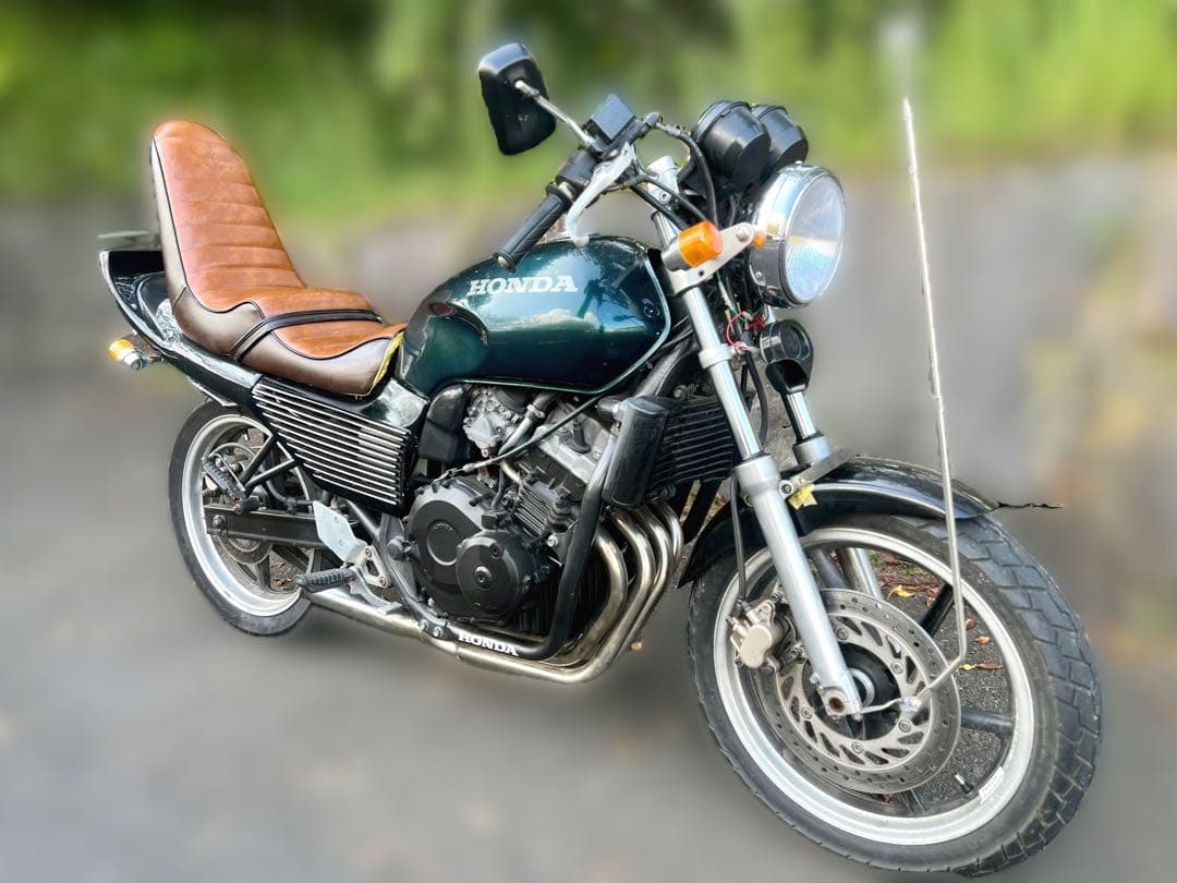 ジェイド250 チョビ三段シート 茶色 40cm 美品 - メルカリ