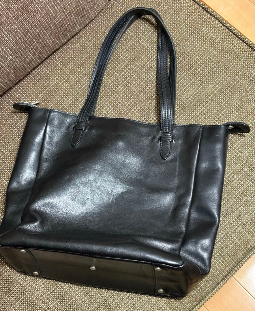 HERGOPOCH　 グレイズドレザー　トートバッグ ビジネス