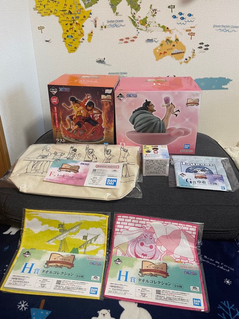 一番くじ ワンピース ドラマティックメモリーズ B賞 F賞ラストワン、その他