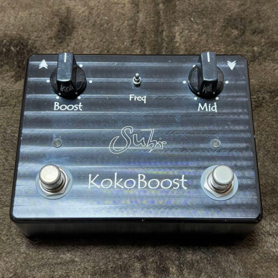 Suhr Koko Boost サー ココブースト ギター ベース ブースター Suhr Amps Koko Boost (Black Edition)（ブースト サー） ｜イケベ楽器