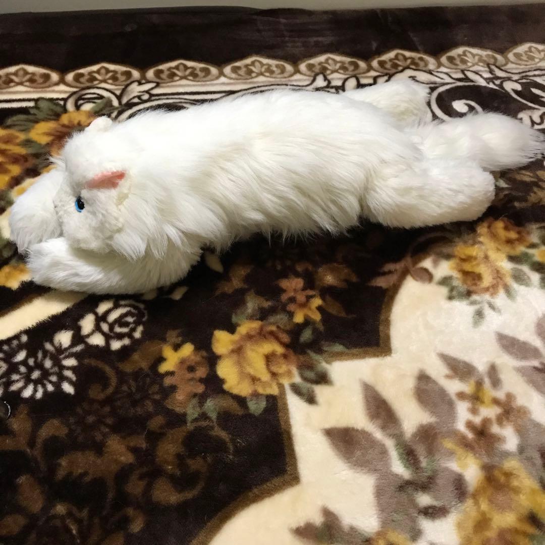 ぬいぐるみ 猫 ねこ ペルシャ猫 レトロ❣️ - メルカリ