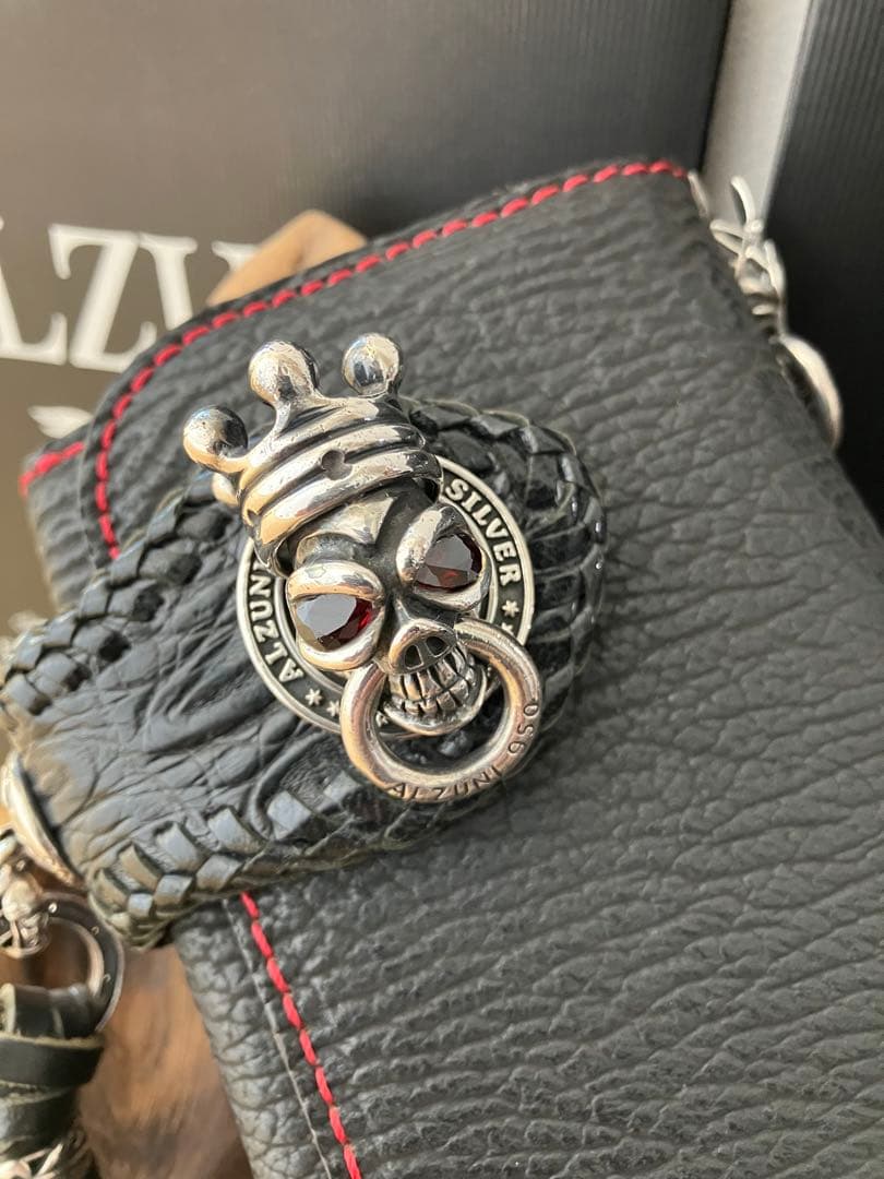 ALZUNI アルズニ カスタムウォレット バイカーズウォレット 中古美品