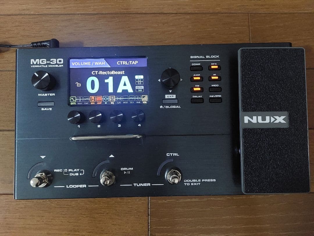 【ああああ様用】NUX MG-30 ギターエフェクター