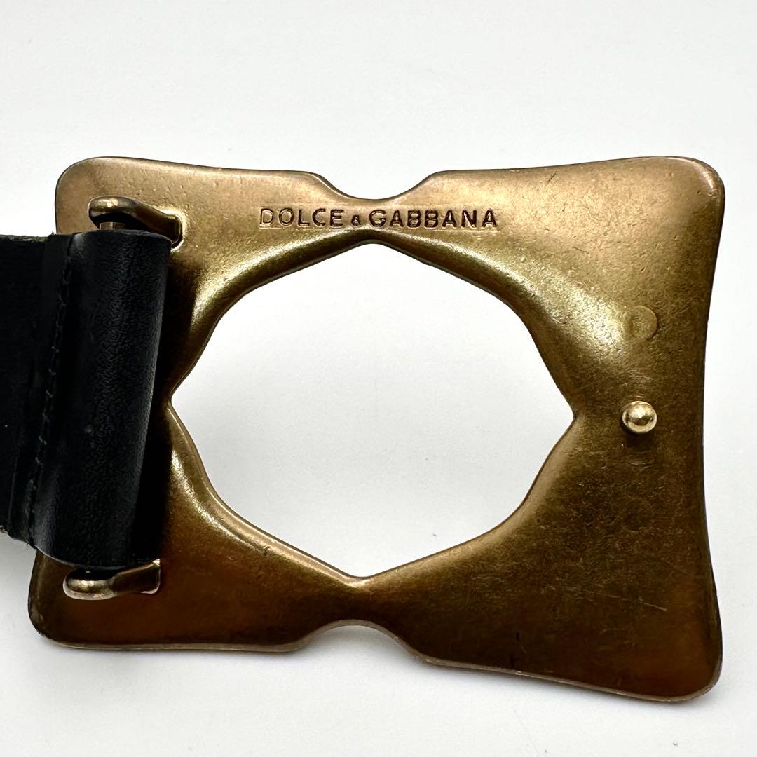 希少✨ ドルチェ＆ガッパーナ カラーストーン ベルト マルチカラー
