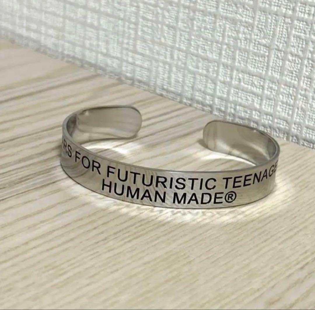 Human Made バングル ブレスレット シルバーカラー - メルカリ