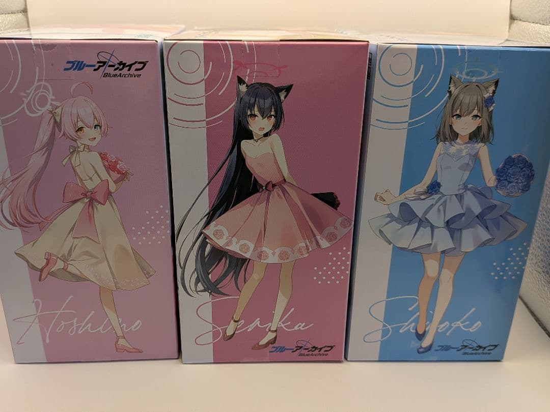 ブルーアーカイブ ホシノ シロコ セリカ Yumemirizeフィギュア セット