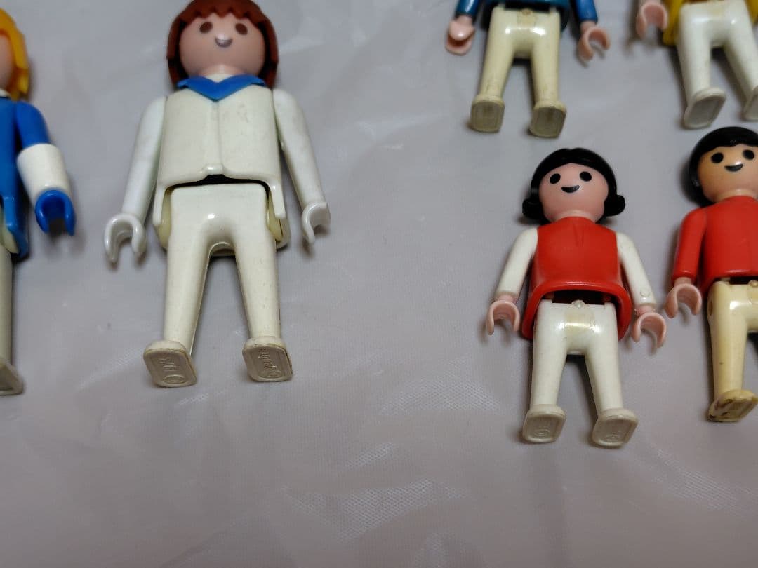 昭和レトロ プレイモービル ハウス、警備艇、キャンピングカー