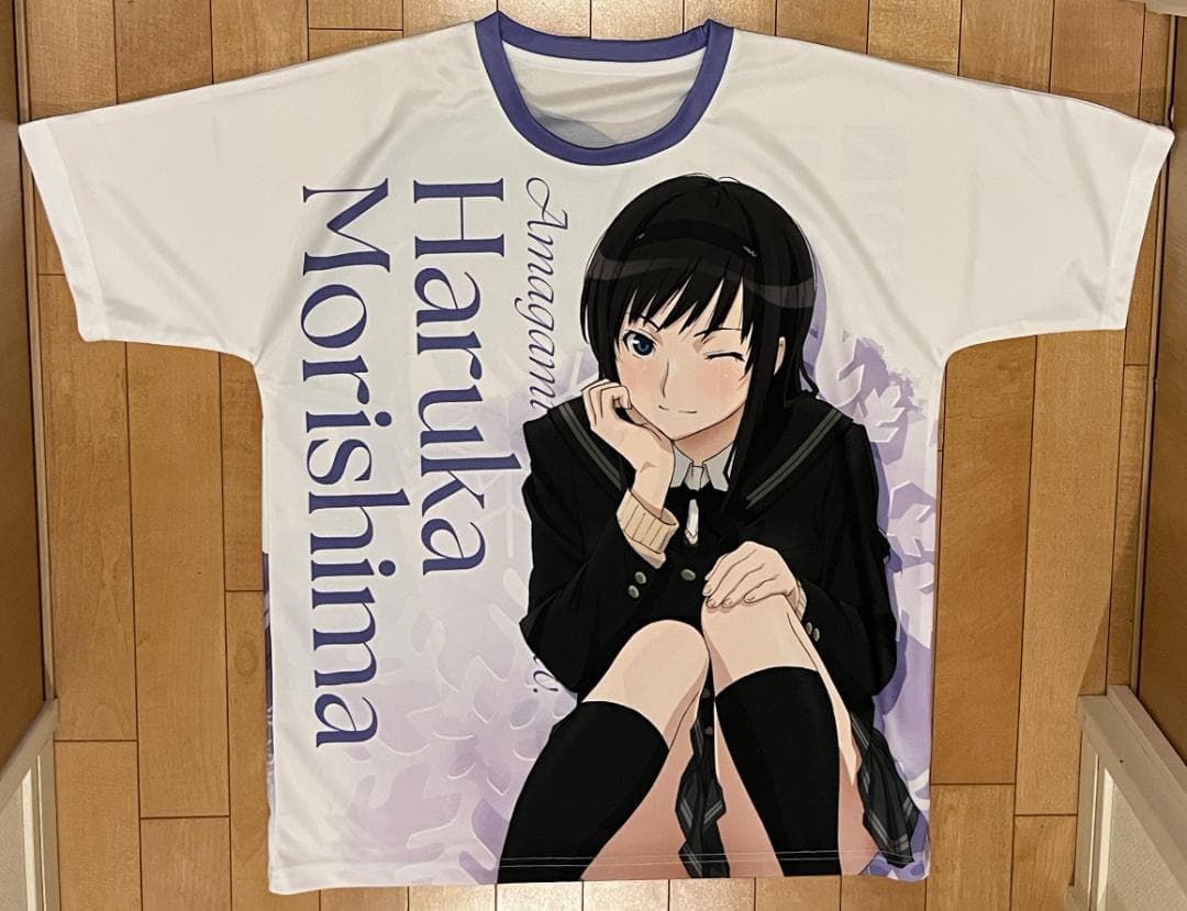 15周年限定】アマガミ 森島はるか Tシャツ＆タオルセット（未使用