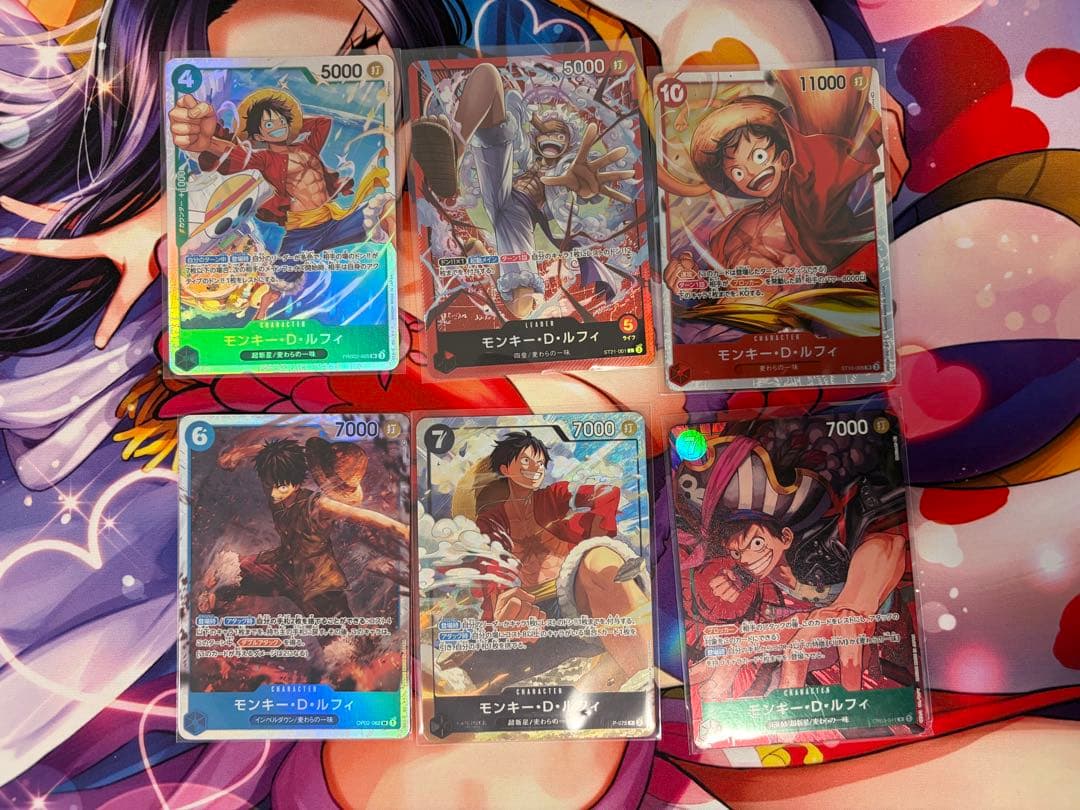ワンピース モンキー・D・ルフィ トレカセット ワンピースカード