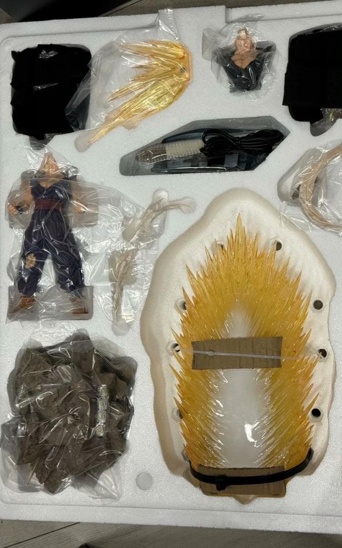 ドラゴンボール スーパーサイヤ人 2 孫悟飯 1/6 彫刻フィギュア 海外